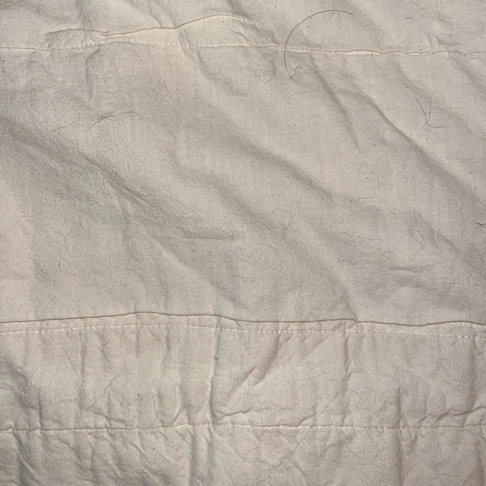Vintage patchwork quilt 74” x 80” handmade
